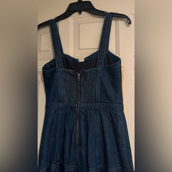 Alice + Olivia DONELLA DENIM HIGH LOW DRESS NWOT - Picture 12 of 15